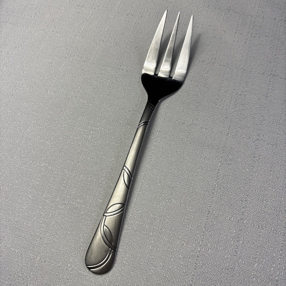 Cambridge Felicity Stainless Steel Serving Fork Swirls Modern‎